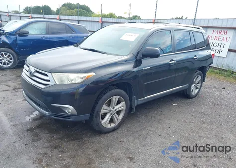 2013 Toyota Highlander Limited V6 from USA, damaged, VIN 5TDYK3EH6DS100720